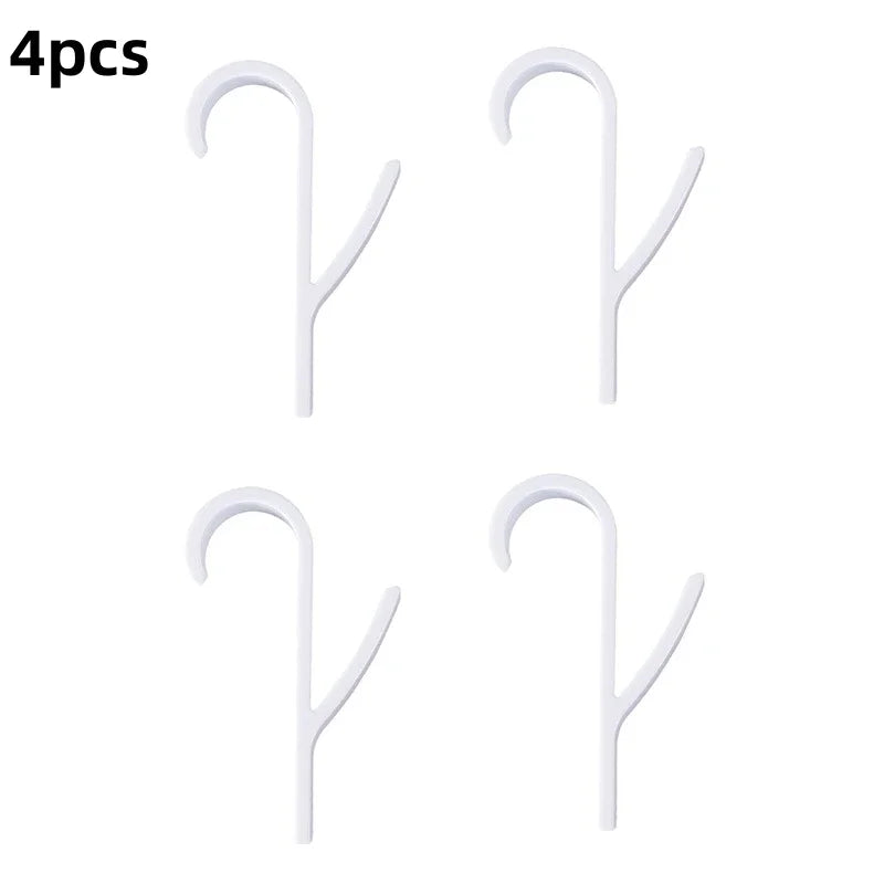 Radiator Towel Hooks Bathroom Heated Rail Hangers 2/6PCS