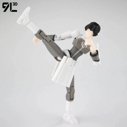 13cm Articulated Action Figure 3D Printed Collectible Model Toy