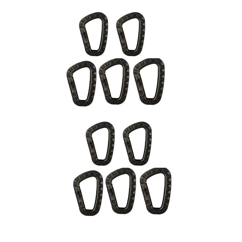 Tactical Carabiner Clip D Ring Backpack Utility Hook