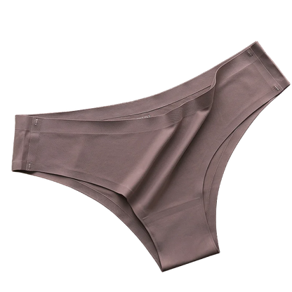 Seamless Brazilian Panties 4PCS Ice Silk Low Rise Briefs