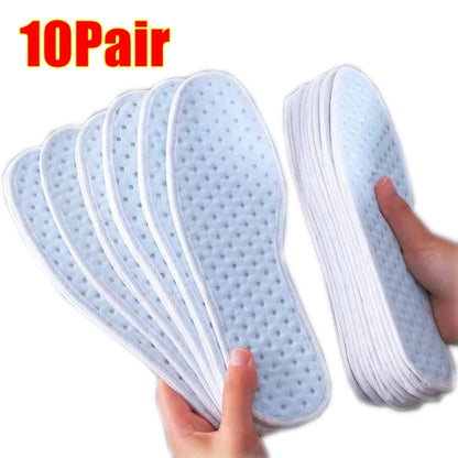 Bamboo Charcoal Insoles Breathable Deodorizing Sports Shoe Inserts