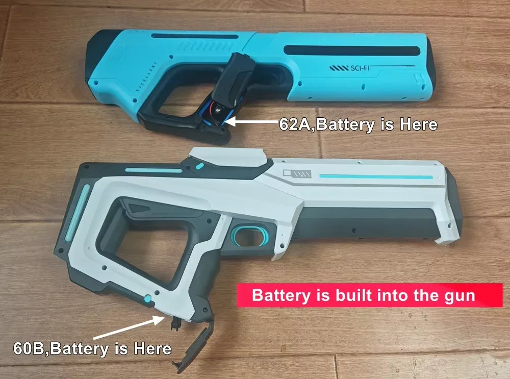 Rechargeable Electric Water Gun Powerful Automatic Water Blaster