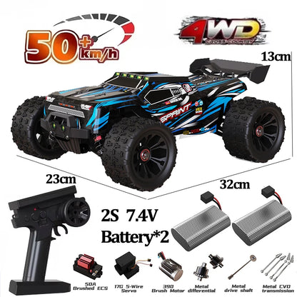 9522PRO 1:16 Brushless 4WD RC Car – 85KM/H High-Speed Off-Road Racing Drift Truck