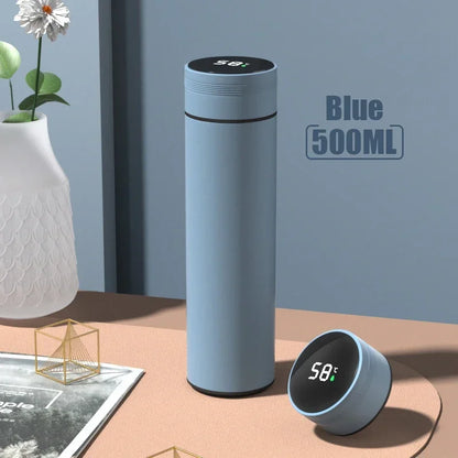 500ML Temperature Display Thermos Cup – Insulated Stainless Steel Bottle