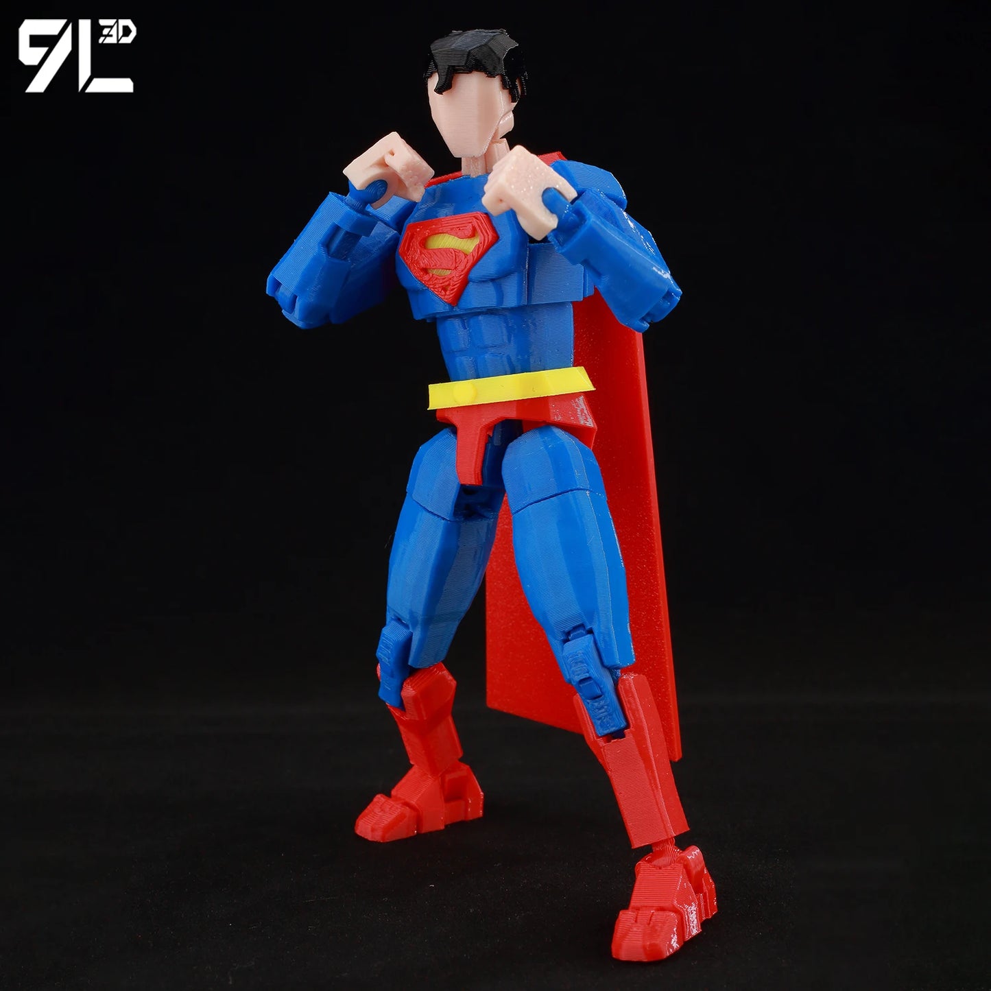 14cm Multi Jointed Action Figure 3D Printed Poseable Collectible Toy