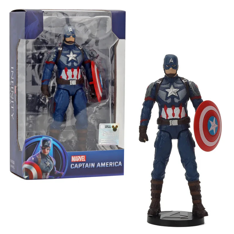 Iron Man Action Figure 7cm Movable Marvel Collectible Model Toy