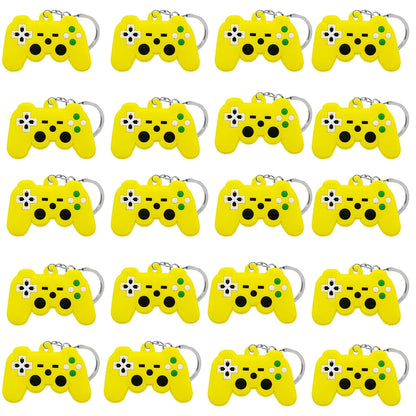 A fun gaming-inspired accessory set for keys, handbags, backpacks, party favors, and gifting.