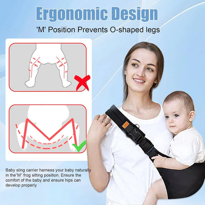 Baby Carrier Sling Adjustable Newborn Hip Carrier Wrap