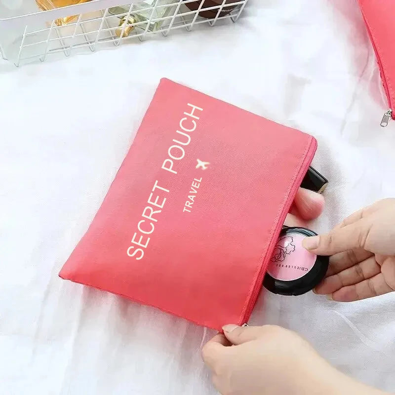 Travel Storage Bags 6 Piece Waterproof Packing Cubes Set