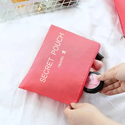Travel Storage Bags 6 Piece Waterproof Packing Cubes Set