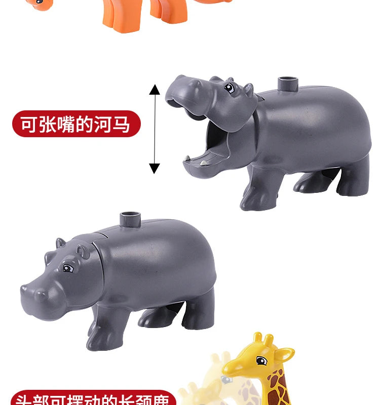 Animal Building Blocks – Farm & Marine Set