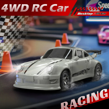KF20 1:64 Mini RC Drift Car – 4WD Desktop Racing Remote Control Car