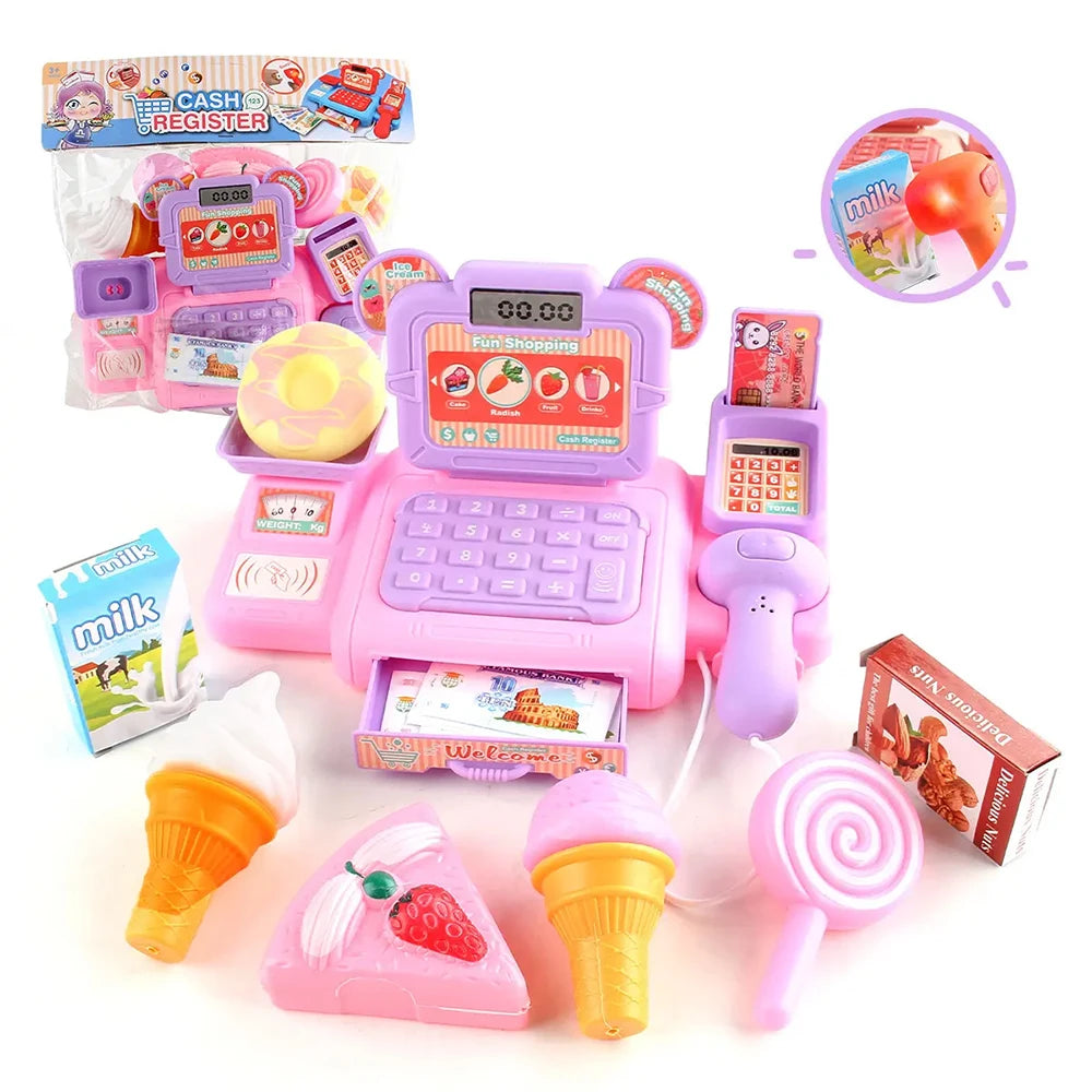Pretend Play Cash Register – Supermarket Toy