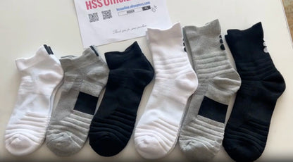 Anti Slip Soccer Socks Men Breathable Grip Sports Socks