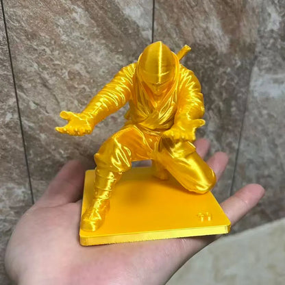 Ninja Pen Holder 3D Printed Desktop Organizer & Creative Desk Decor