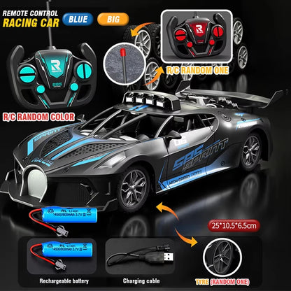 1/18 Rc Car Remote Control Cars High Speed Drift Sport Vehicle Sports Racing Car Toy Model Children Toys for Boys Birthday Gifts