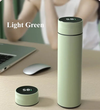 500ML Temperature Display Thermos Cup – Insulated Stainless Steel Bottle