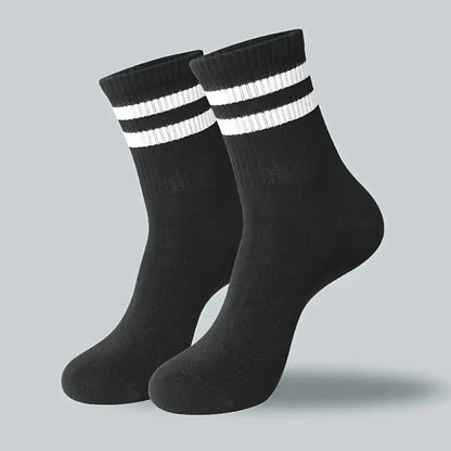 Crew Sports Socks Breathable Sweat Absorbing Athletic Socks