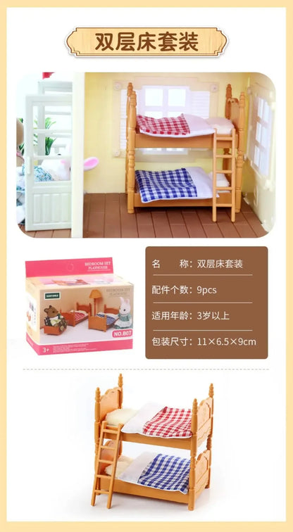 Dollhouse Miniature Kitchen Set 1:12 Cooking Accessories