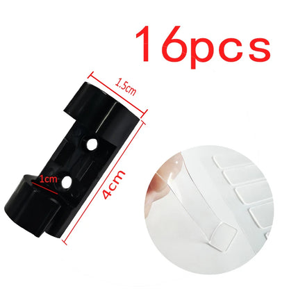 Cable Organizer Clips – Adhesive Cord Holders for Desk & Workstation