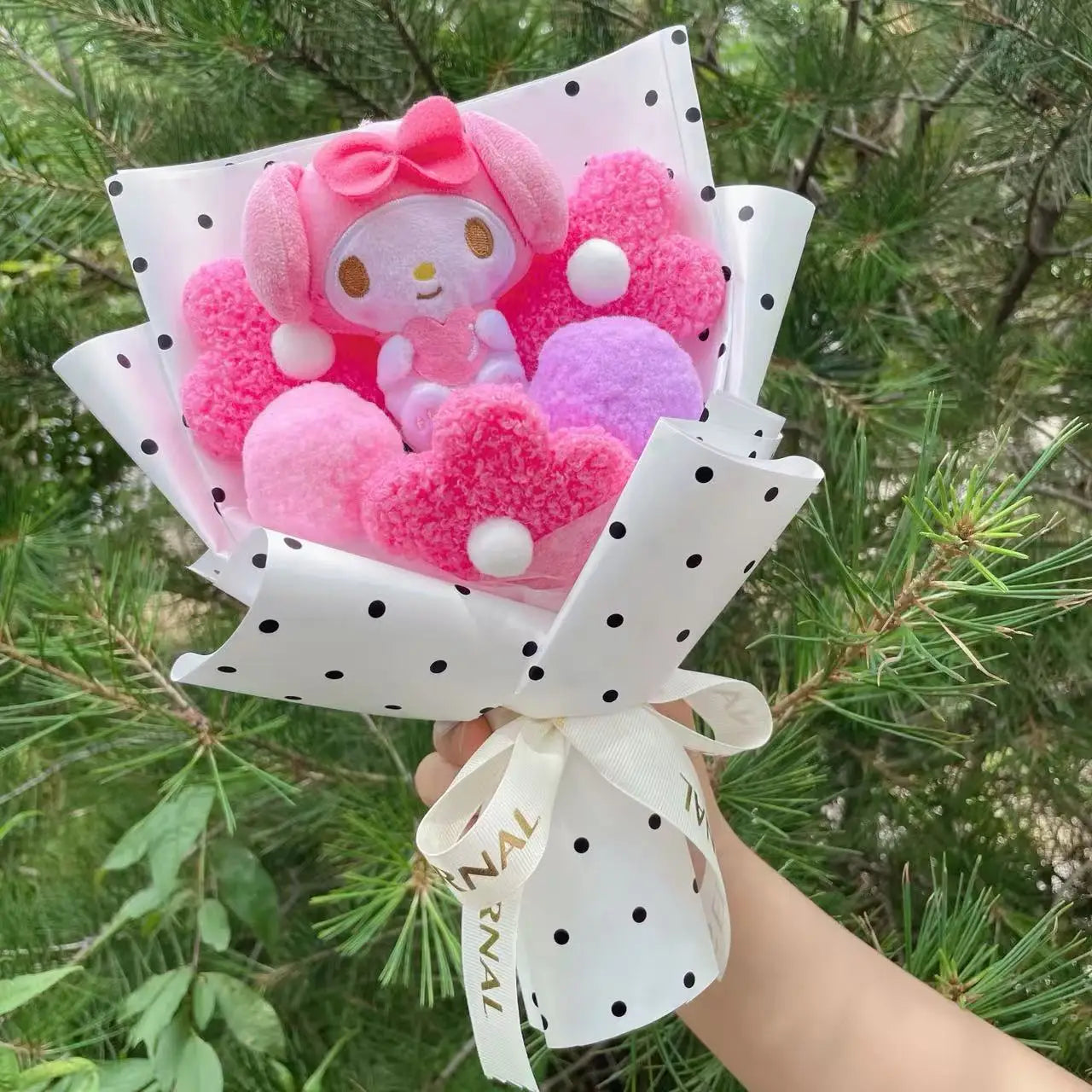 Cartoon Plush Flower Bouquet Graduation & Valentine's Gift