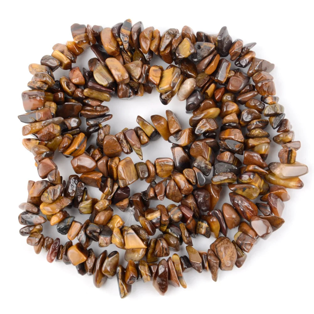 Natural Stone Chip Beads Irregular Gemstone Beads 15 Inch Strand
