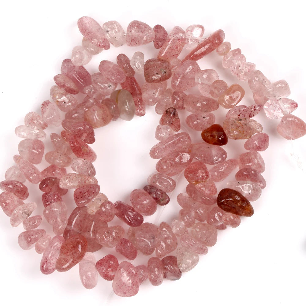 Natural Stone Chip Beads Irregular Gemstone Beads 15 Inch Strand