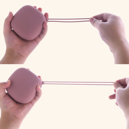 Silicone Pacifier Holder Case Portable Baby Soother Box