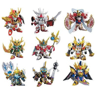 Three Kingdoms Action Figures SD Anime Model Kit 8cm