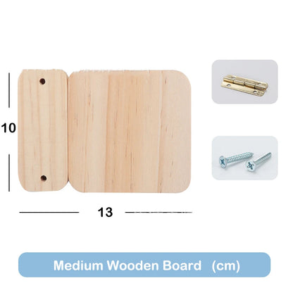 Busy Board Accessories DIY Montessori Wooden Lock Set