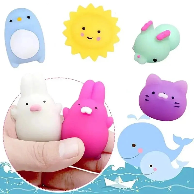 20PCS Cute Animal Stress Relief Squeeze Toys for Kids