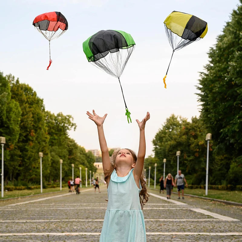 Kids Outdoor Parachute Toy Tangle Free Flying Toy