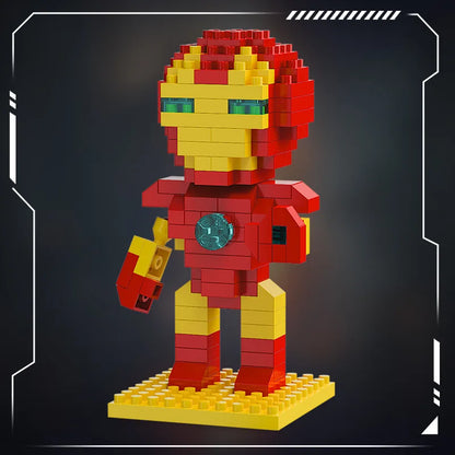 Marvel Building Block Figures Micro Superhero Toys
