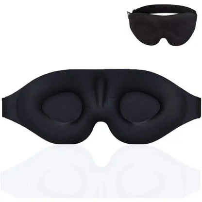 3D Sleep Mask – Adjustable Light Blocking Eye Mask