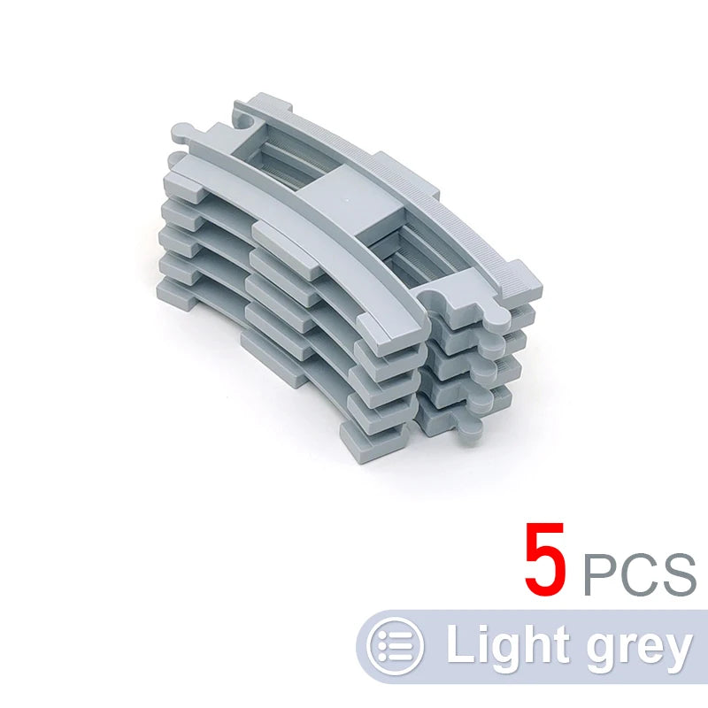 Train Track Building Blocks Set – DIY Railway STEM Toy