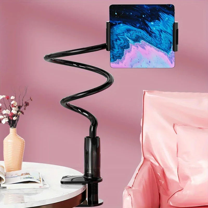 Adjustable Mobile Phone & Tablet Stand – Flexible Bedside & Desktop Holder