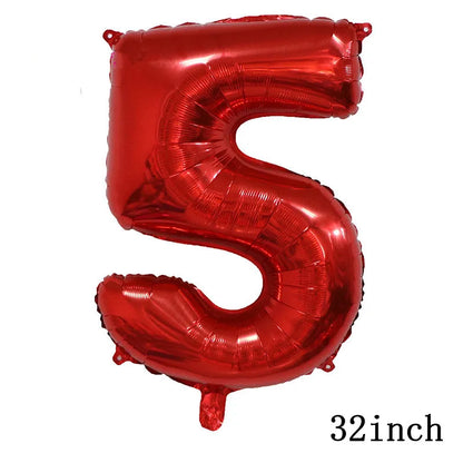 Number Latex Balloons Birthday Party Decoration Supplies