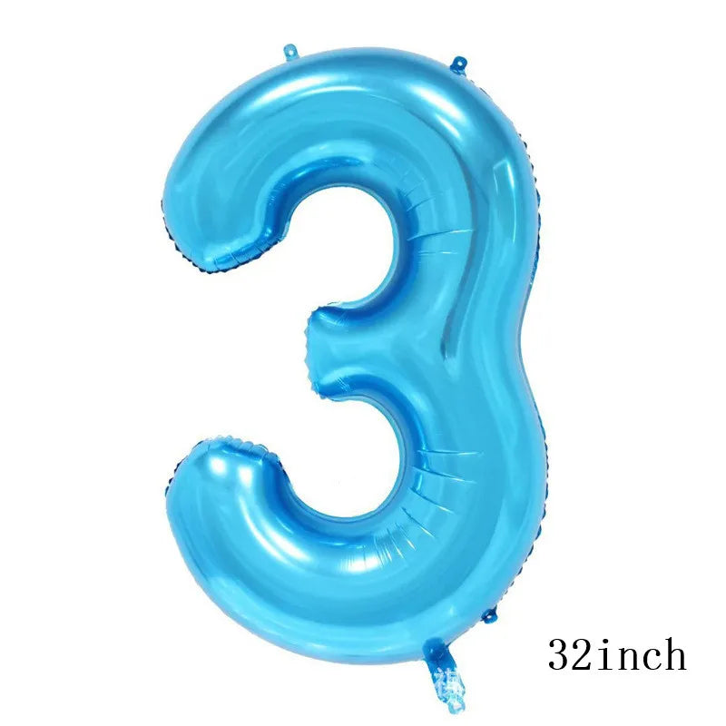 Number Latex Balloons Birthday Party Decoration Supplies