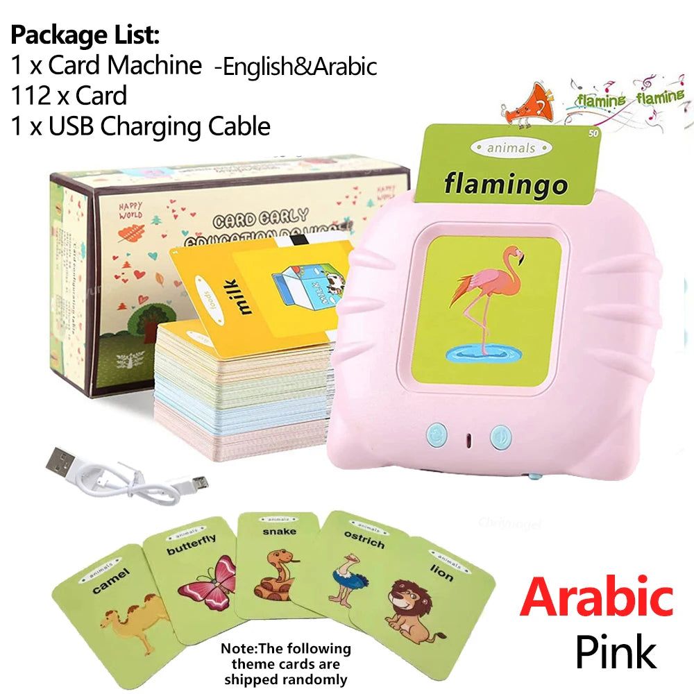 Talking Flash Cards Educational Audio Learning Toy