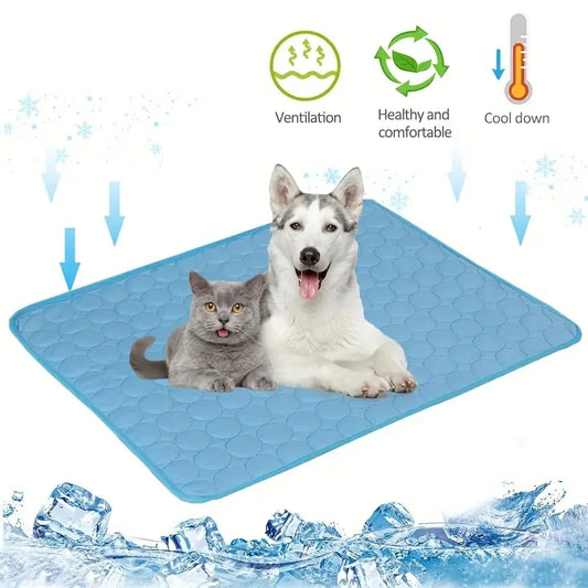 Dog Cooling Mat – Pet Cooling Pad for Dogs & Cats