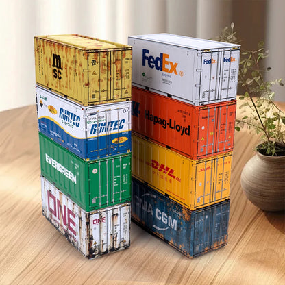 Mini Metal Storage Box Decorative Desktop Organizer