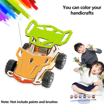 DIY Wooden Remote Control Car Kit