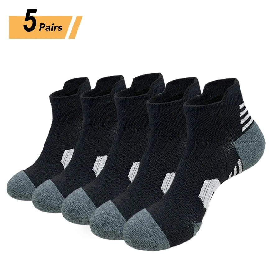 Non Slip Running Socks 3 Pair Fitness Sports Socks
