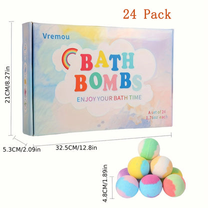 Kids Bath Bomb Gift Set 15/24 Pack with Surprise Inside