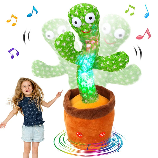 Dancing Cactus Talking Plush – Singing & Voice Repeat Toy
