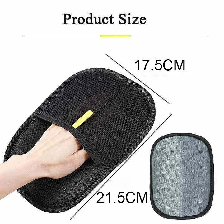 Pet Grooming Glove for Dogs & Cats | Silicone Deshedding Brush