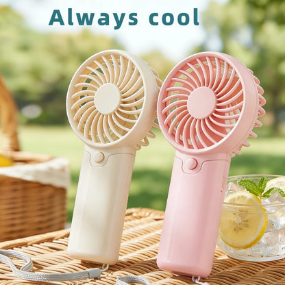 Handheld Mini Fan Rechargeable Portable Pocket Cooling Fan