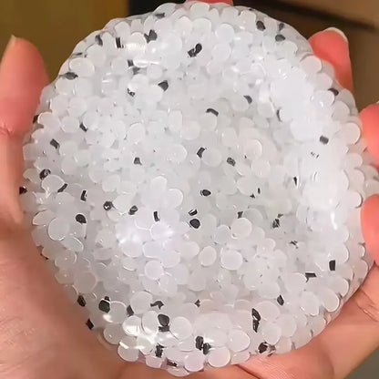 Rice Ball Squishy Toy – Japanese Food Squeeze Stress Ball