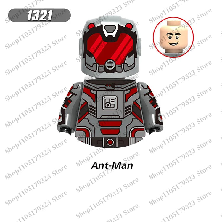 Superhero Building Block Figures Mini Brick Toys