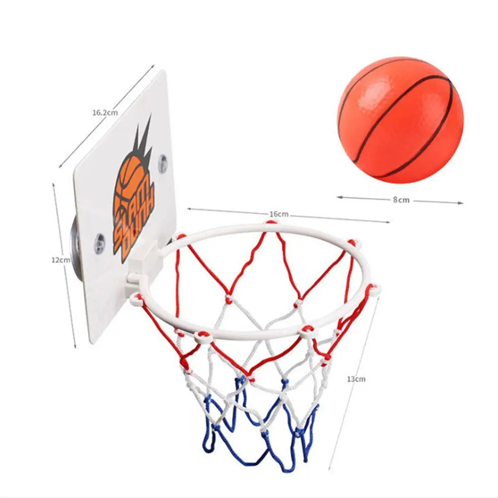 Mini Basketball Hoop for Kids – Suction Cup Indoor Basketball Set